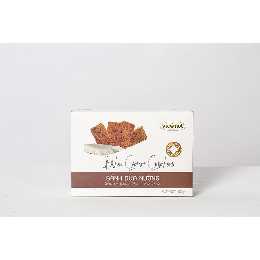 COMBO 4 BÁNH DỪA NƯỚNG VICONUT 250g