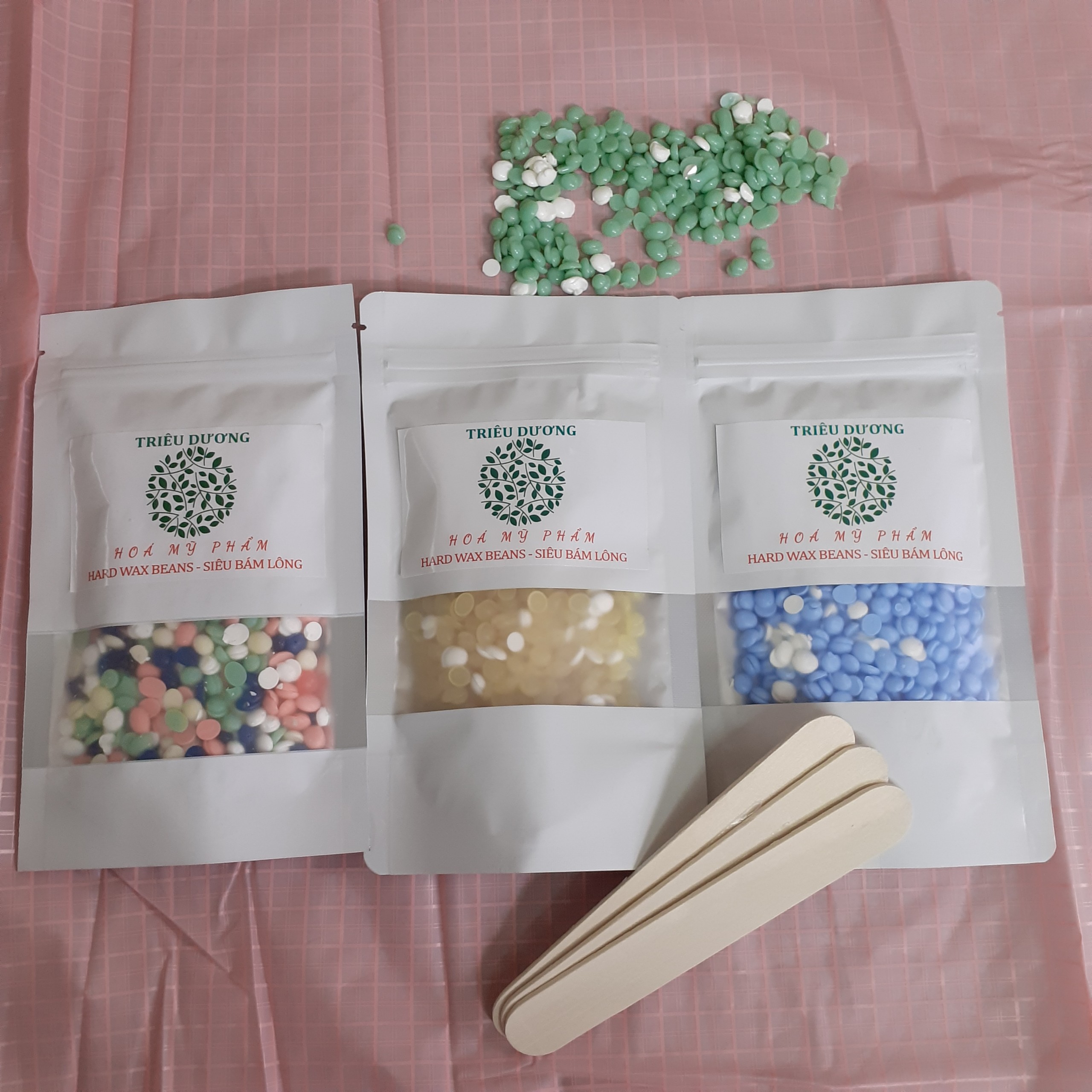 [HCM]Sáp wax lông nóng hạt đậu 100g