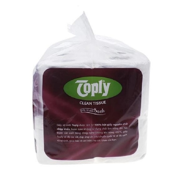 [HCM]Giấy vệ sinh Toply 12 cuộn (2 lớp)