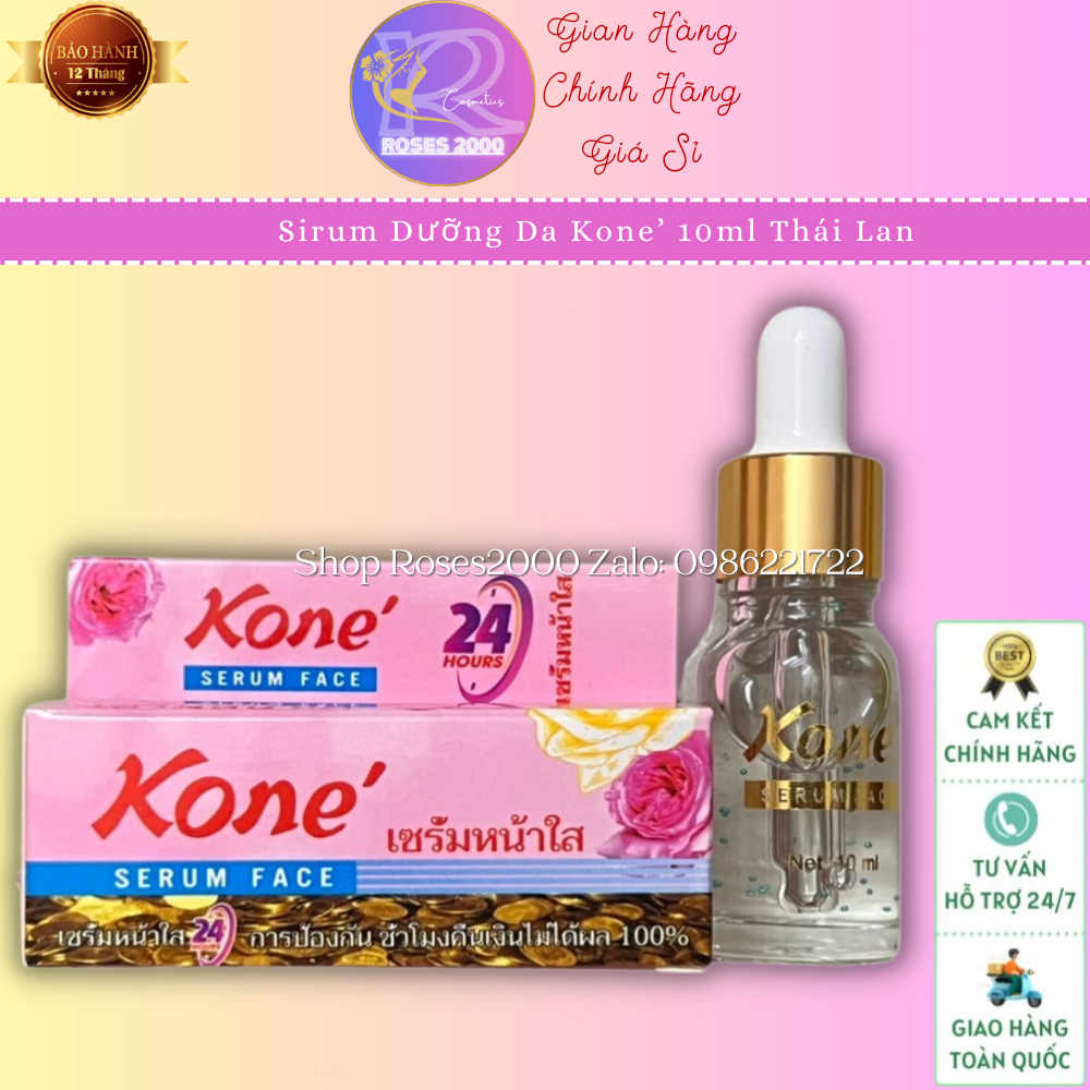 Serum Kone - 3 loại Serum đa chức năng (Nám, mụn, trắng da)
