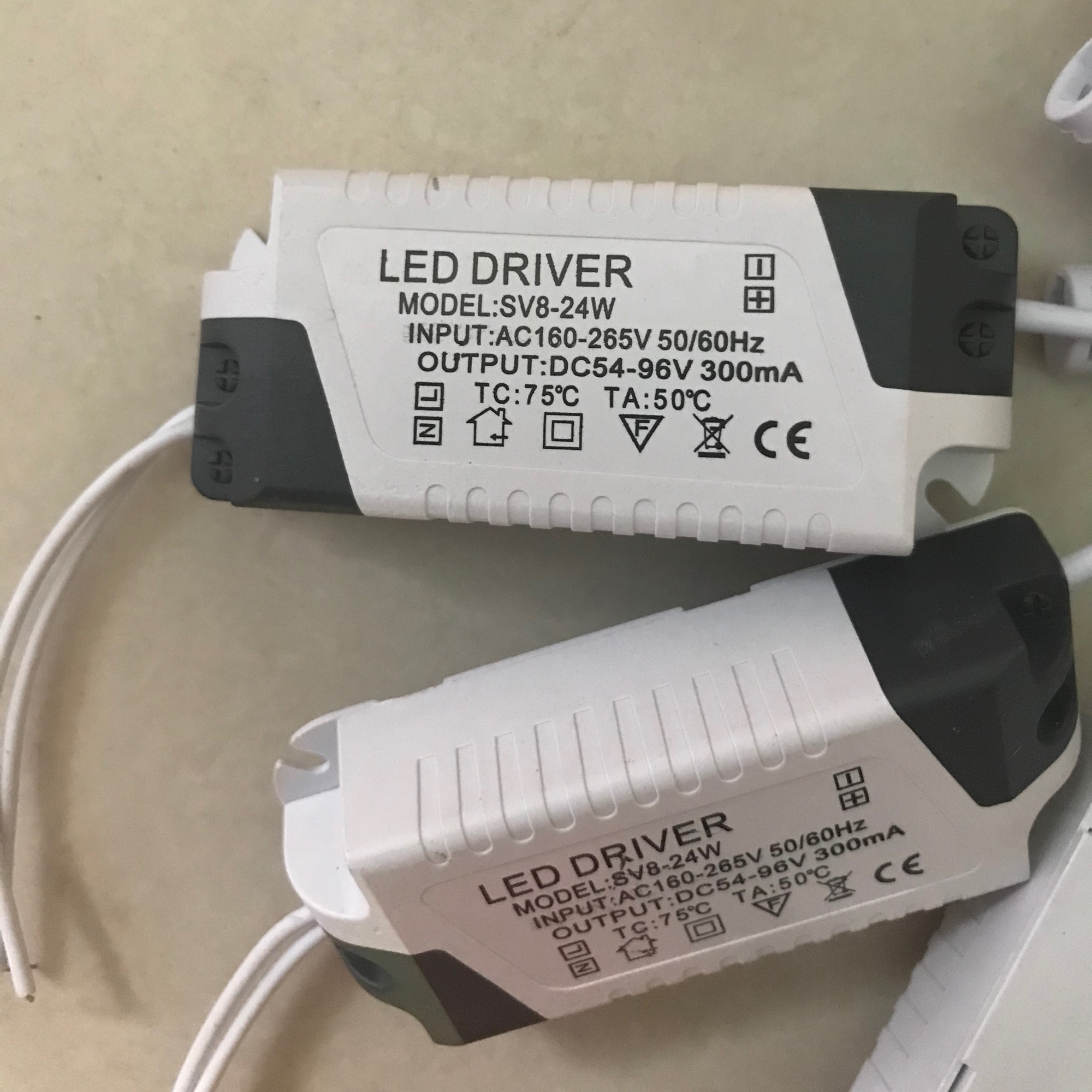 Driver đèn led âm trần ốp trần 9w 12w 18w 24w, tăng phô chấn lưu đèn led âm ốp trần quy cách 5 cái