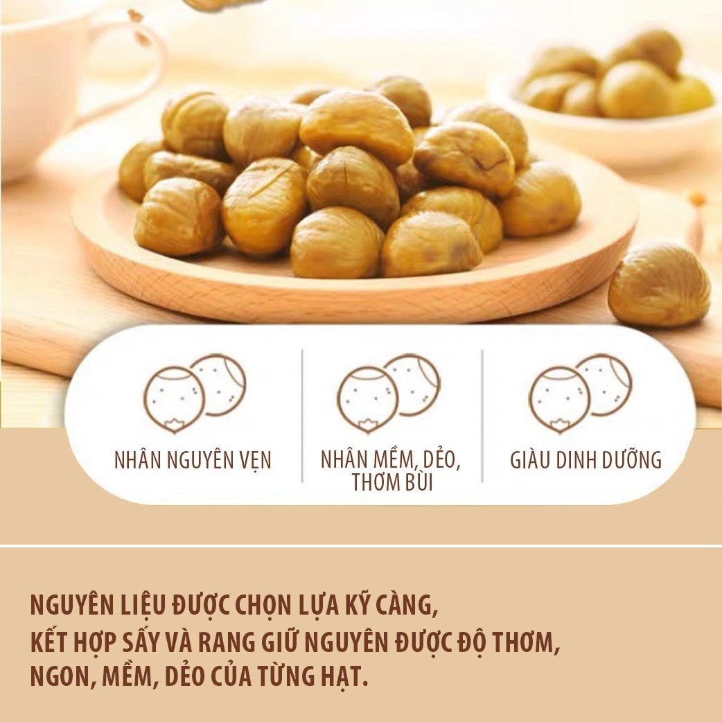 Hạt dẻ tách vỏ 120g Bestore