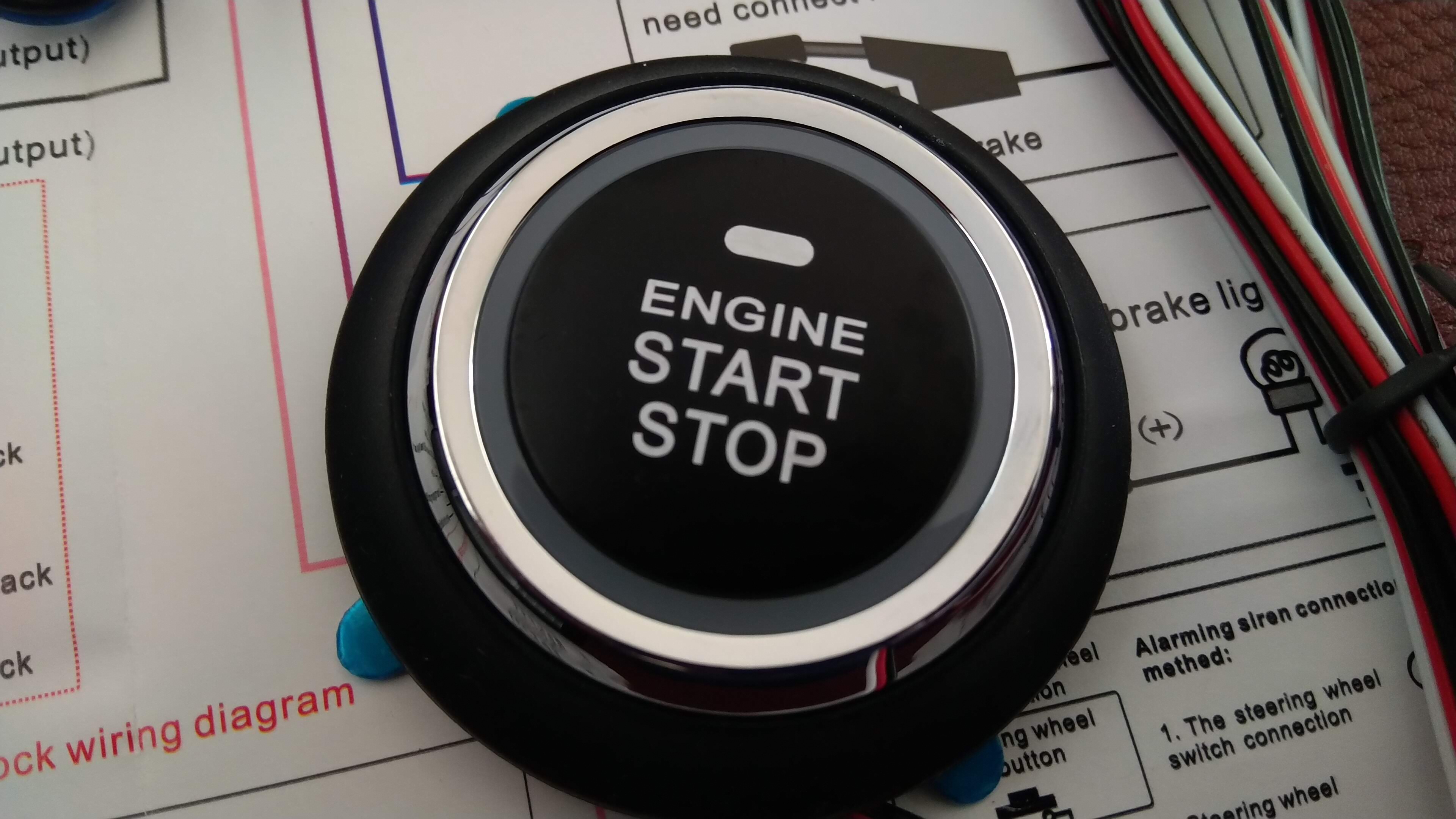 SmartKey khởi động ô tô xe hơi từ xa Start/Stop Engine 12v