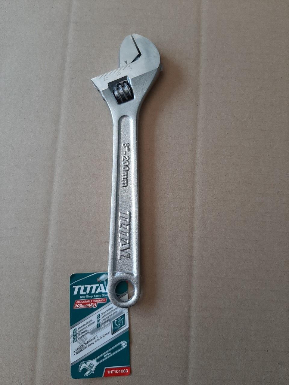 Total - THT101083  Mỏ lết 8''/200mm