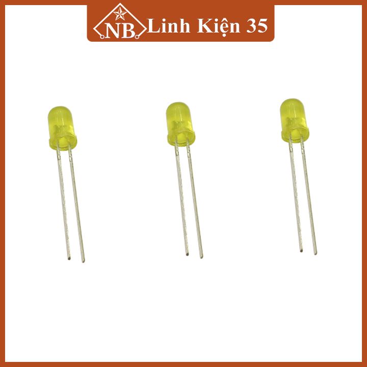 Gói 10 con led phủ màu 5mm siêu rẻ