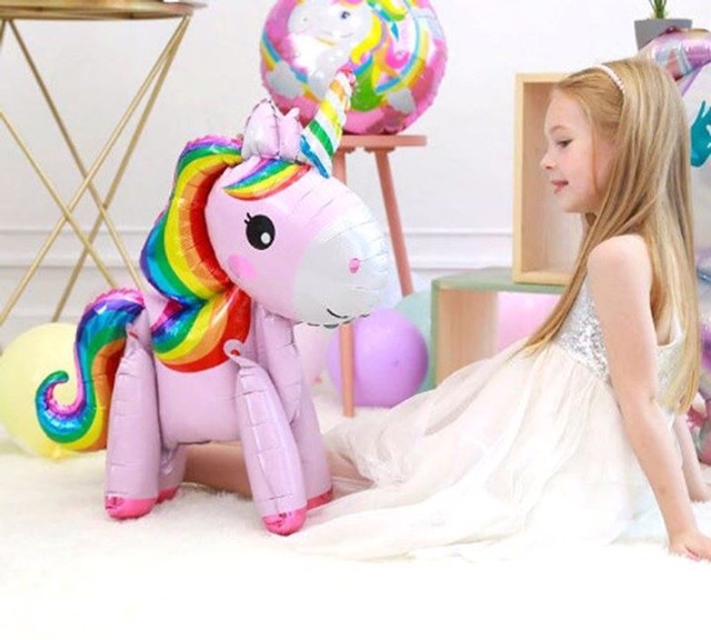 Bóng Trang Trí Hinh Ngựa Pony 3D
