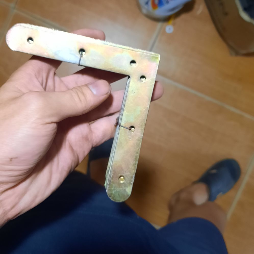 10 cái Ke góc( cố định gia cố góc cửa gỗ, ghế gỗ..)