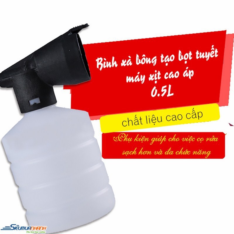 Bình Xịt Xà Bông Cho Máy Rửa Xe