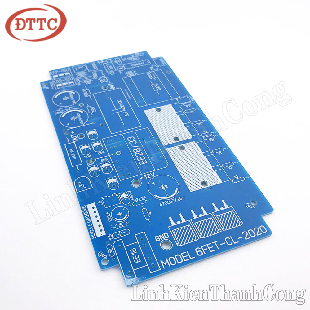 Bo mạch 6 fet ee28 + bo dao động 3525