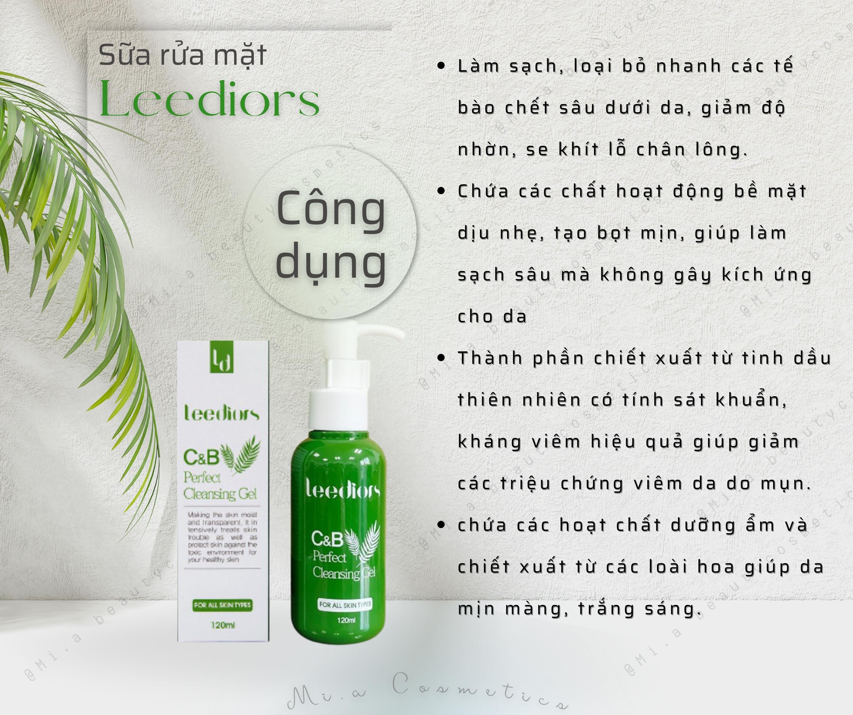 Sữa rửa mặt Leediors C&B Perfect Cleansing Gel