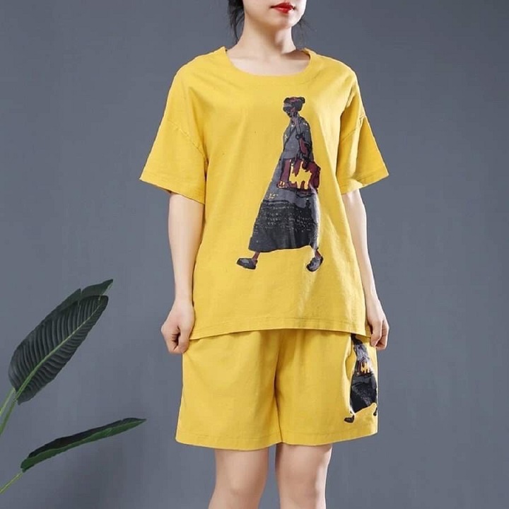BỘ QUẦN ÁO NỮ MẶC Ở NHÀ SIÊU MÁT