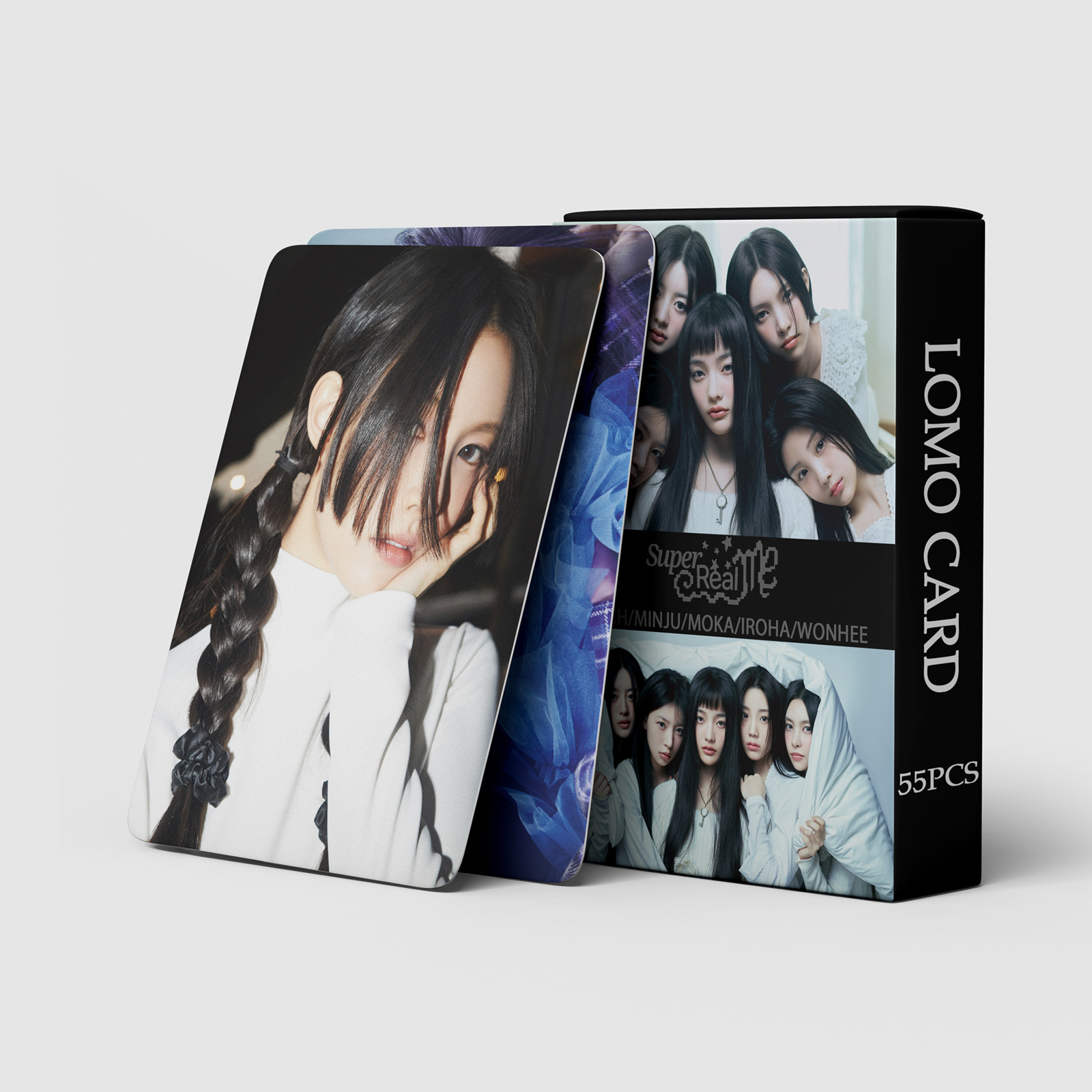 Set 55 lomo card ILLIT - SUPER REAL ME 2024