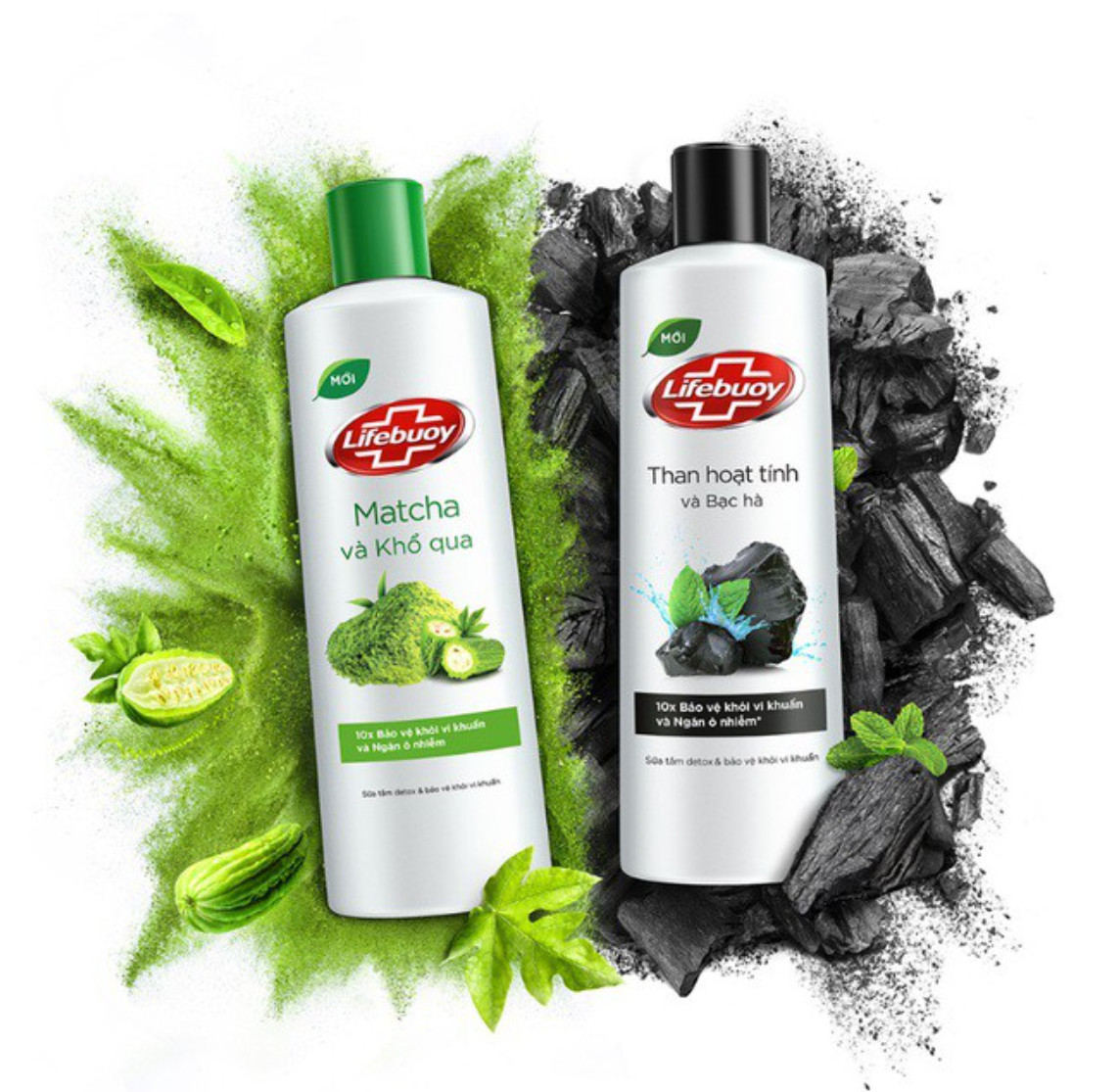 (Giao hàng hỏa tốc) Sữa tắm detox Lifebouy 200g (mua tại ptptshop)