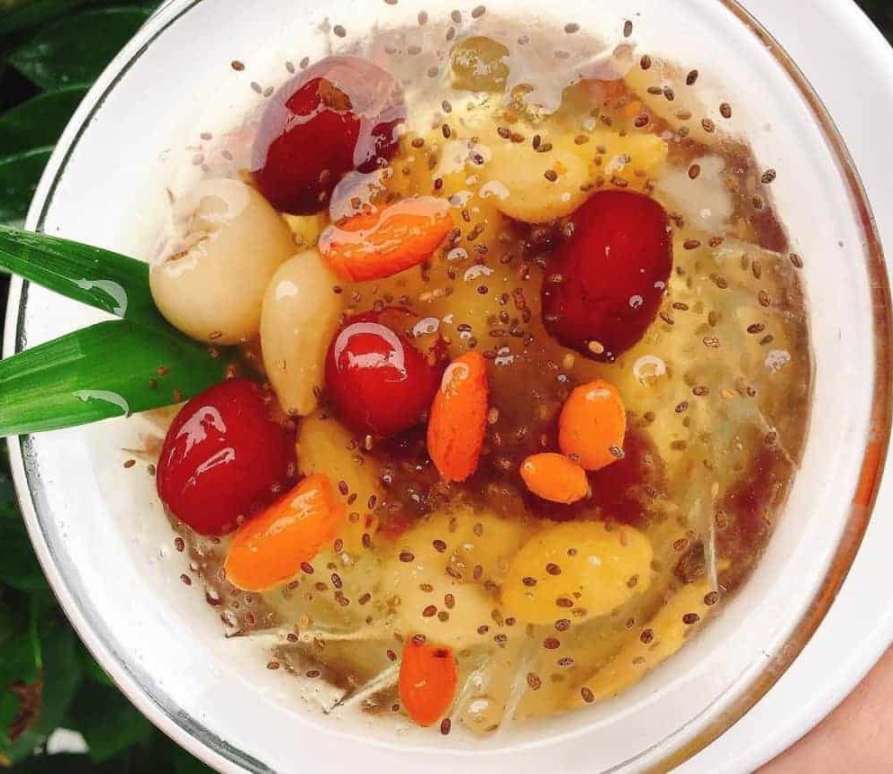 combo 2 sét chè dưỡng nhan 14 vị . 800GR