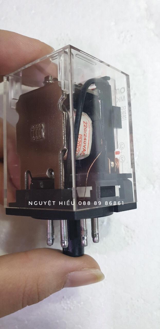 Rơ le relay 220V 8 chân tròn