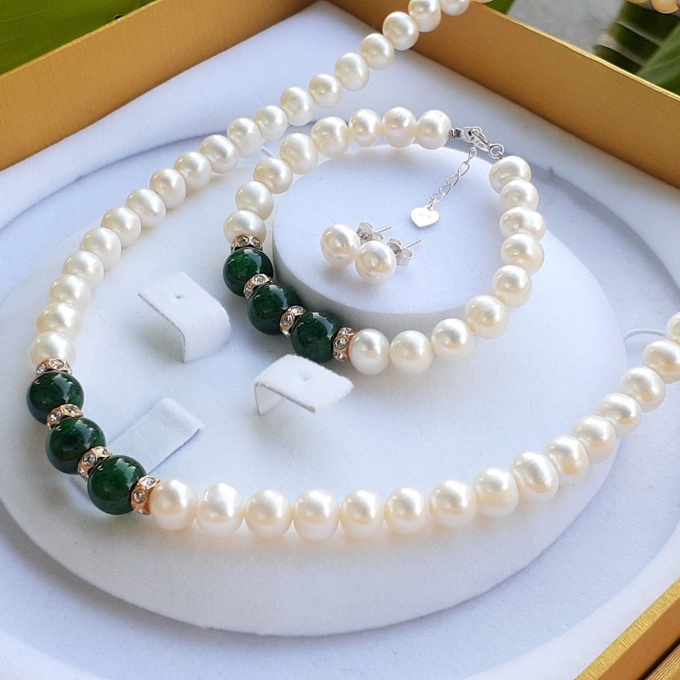 Bộ Ngọc Trai Cao Cấp Ovan 8li