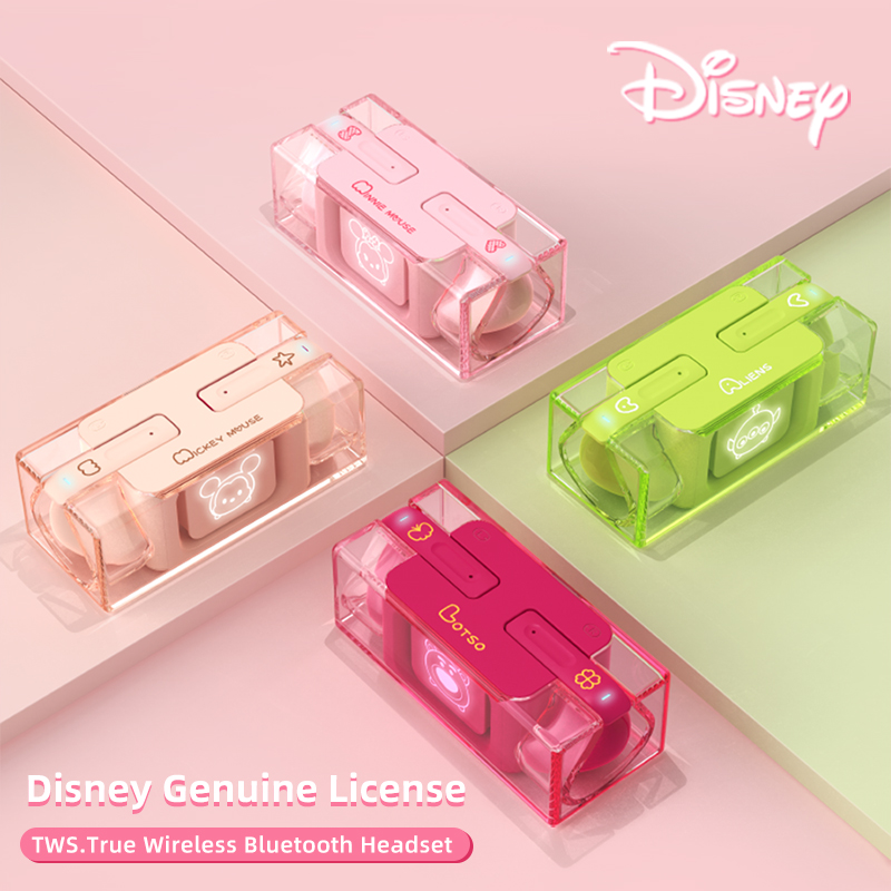 Disney Tai Nghe Bluetooth BT5.3 Dễ Thương DN03 Tai Nghe Không Dây Micrô Chế Độ Kép Để Chơi Game