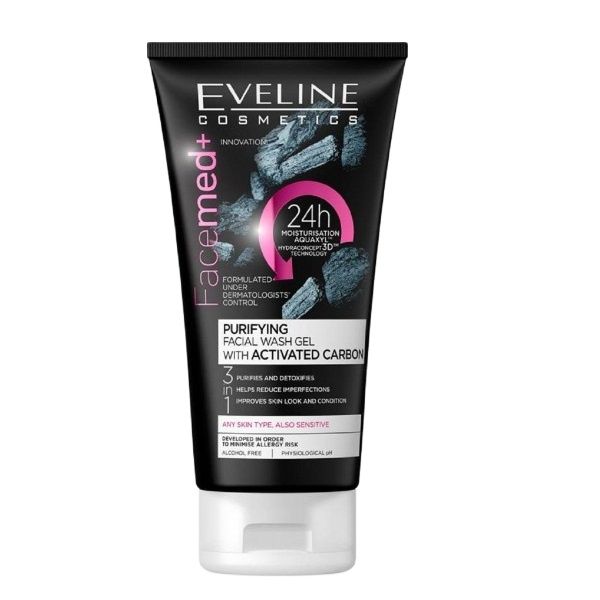 [DEAL HÈ] Sữa rửa mặt thải độc than hoạt tính Eveline Facemed+ 150ml