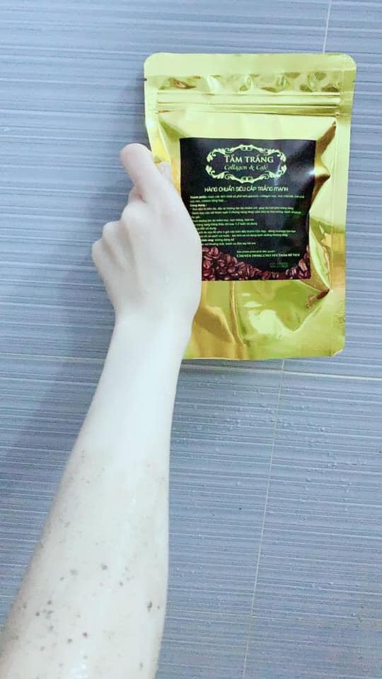 TẮM TRẮNG CAFE GÓI 200G