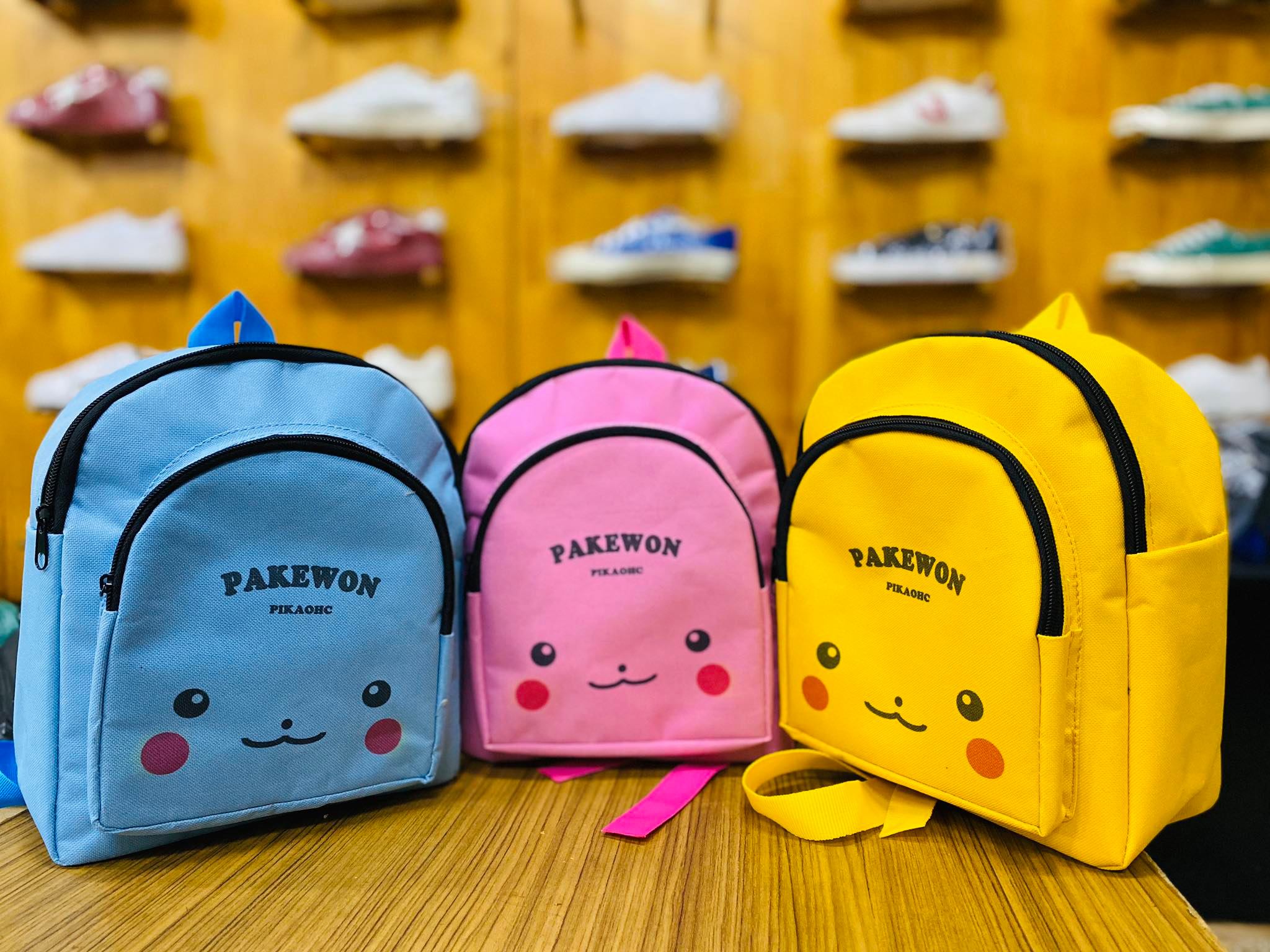 balo mini in hình pikachu xinh xắn