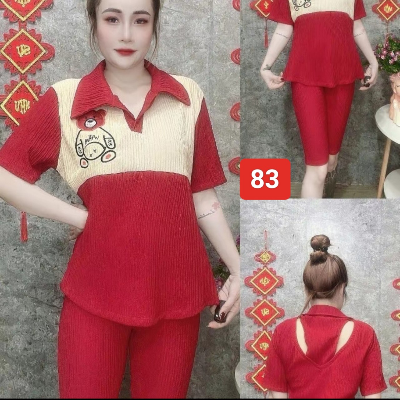 Bộ xốp nhật quần lững có túi, 45kg đến 65kg, ảnh thật