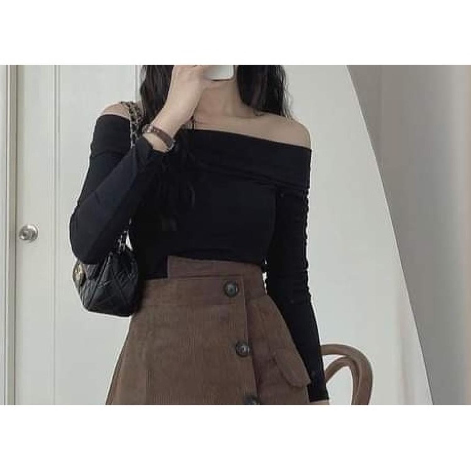 SET ÁO + CHÂN VÁY NHUNG BIGSIZE KÈM ẢNH THẬT