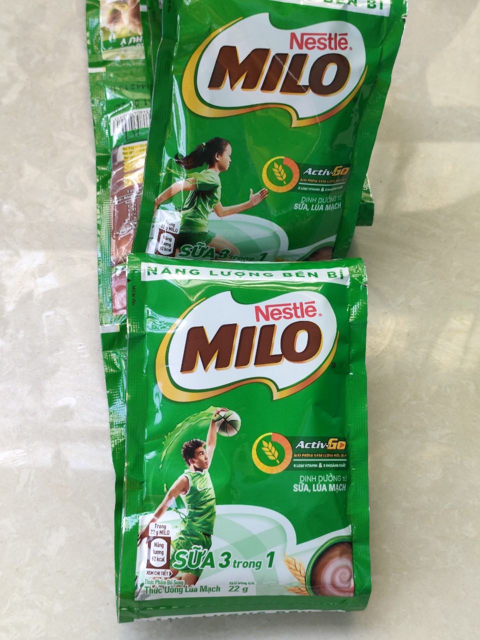 [Tặng 1 gói]Thức uống lúa mạch Milo  1 dây 10 gói x 22g