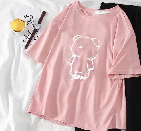 SET ÁO THUN GẤU KÈM QUẦN ỐNG RỘNG