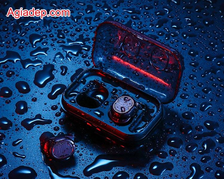 Tai nghe Bluetooth 5.0 - Cảm ứng chạm TW Serial 8 Professional (Âm thanh HiFi tuyệt hảo) có Dock sạc, Pin trâu - Tai nghe không dây Nhét tai