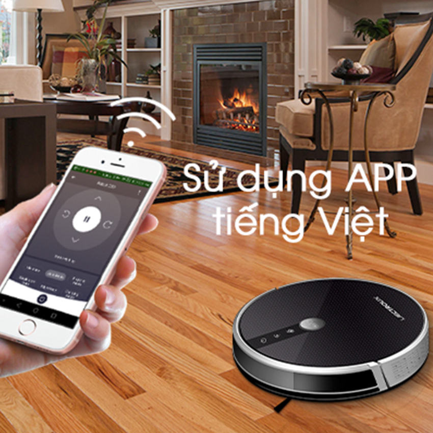 [Trả góp 0%]Robot hút bụi IBONNE IB32 ( THAY THẾ CHO LIECTROUX C30B) - HÀNG MỚI 100%