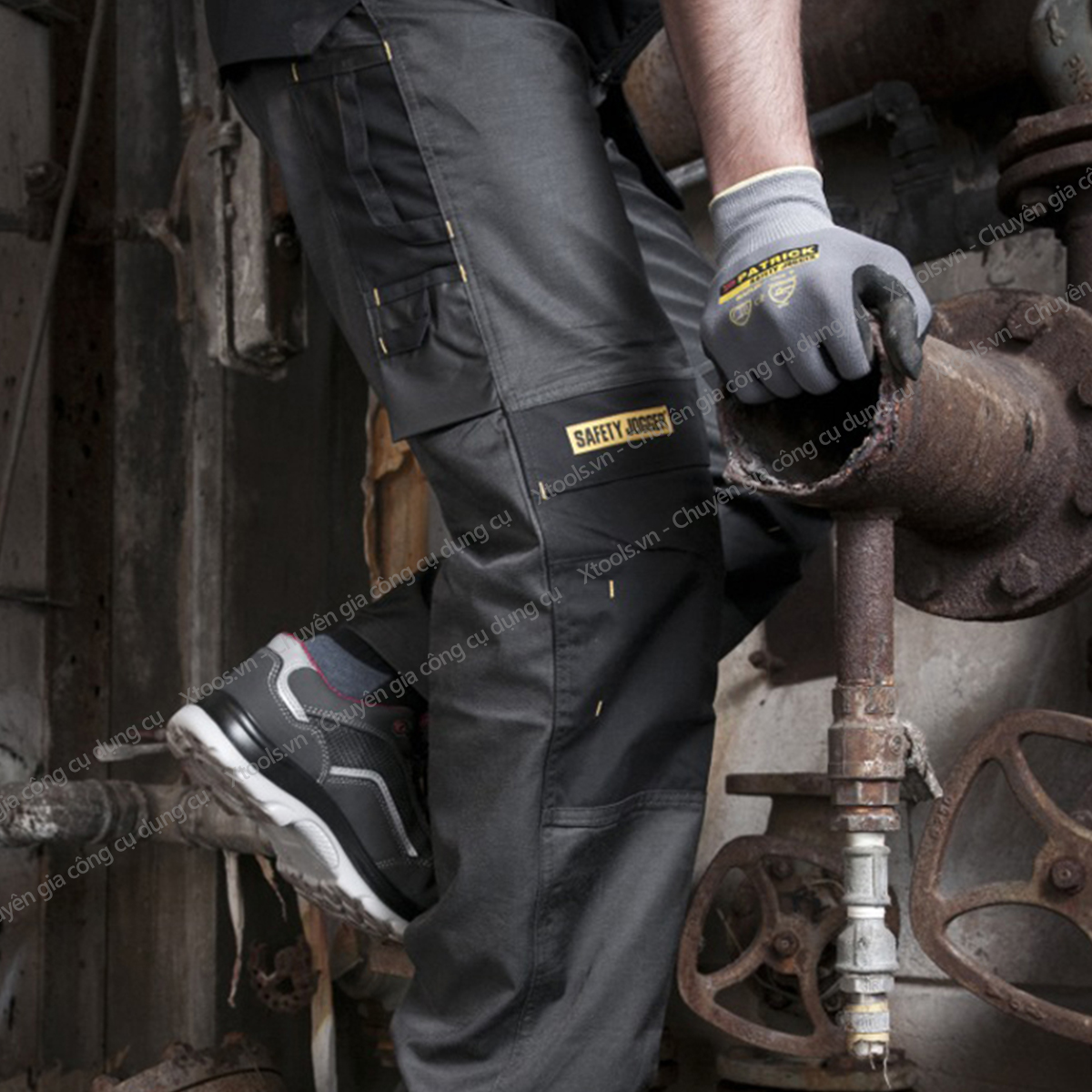 Protective gloves multi-purpose jogger Allflex gloves labor protection multi-purpose, độ high craftsmanship, anti-oil, chemicals, breathable [XTools] [xsafe]