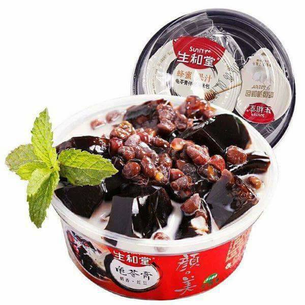 Thạch Cao quy linh đậu đỏ sữa dừa 222g