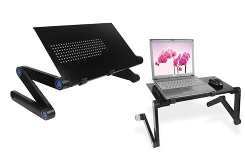 Bàn Để Máy Tính Laptop Có Lưới Tản Nhiệt Điều Chỉnh Độ Cao 360 Độ Gấp Gọn Cao Cấp