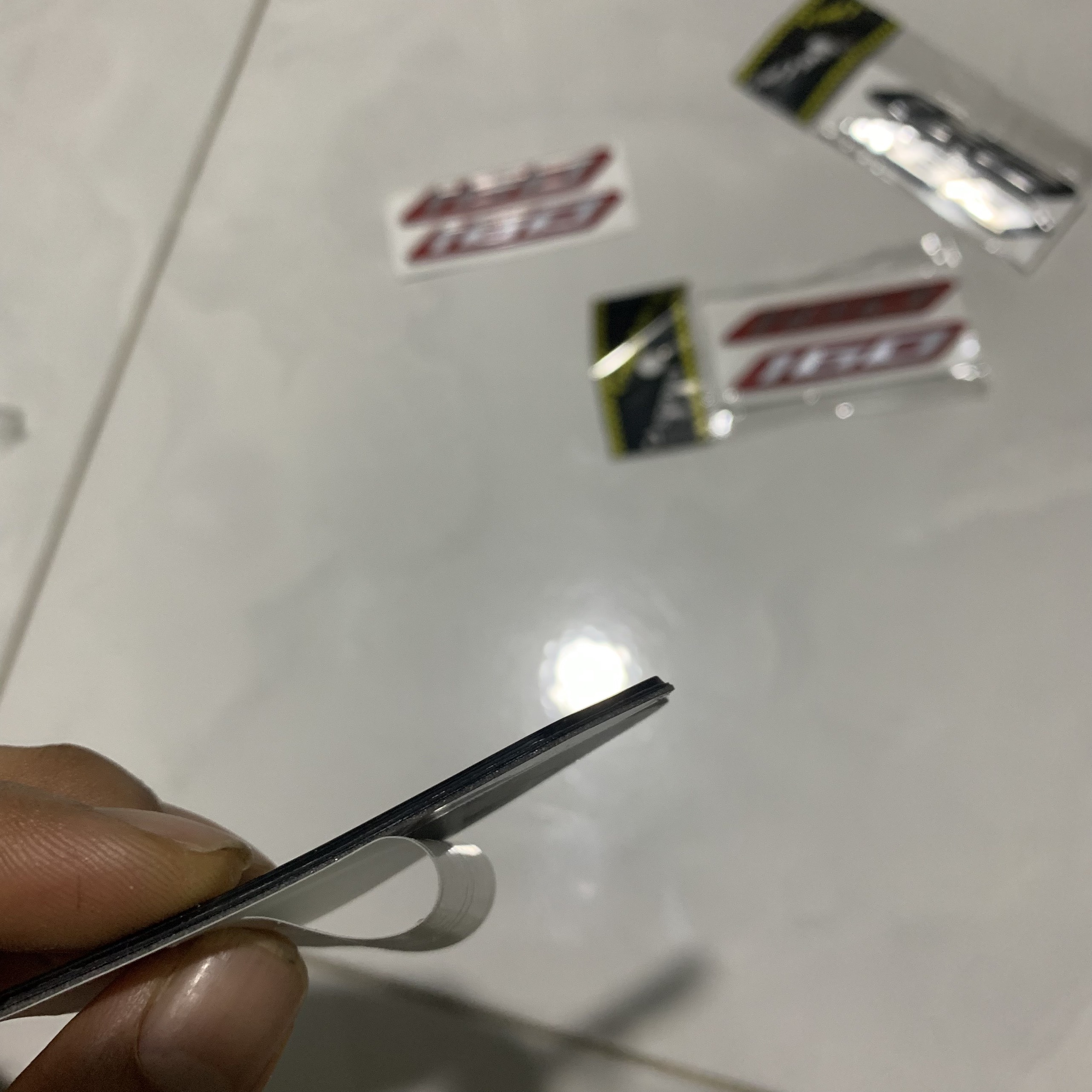 Bộ 2 Tem số 160 số ABS nổi, sản phẩm cao cấp sắc nét (giá 1 cặp)