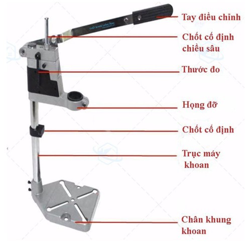 Bộ Khung Gắn Máy Khoan Bàn