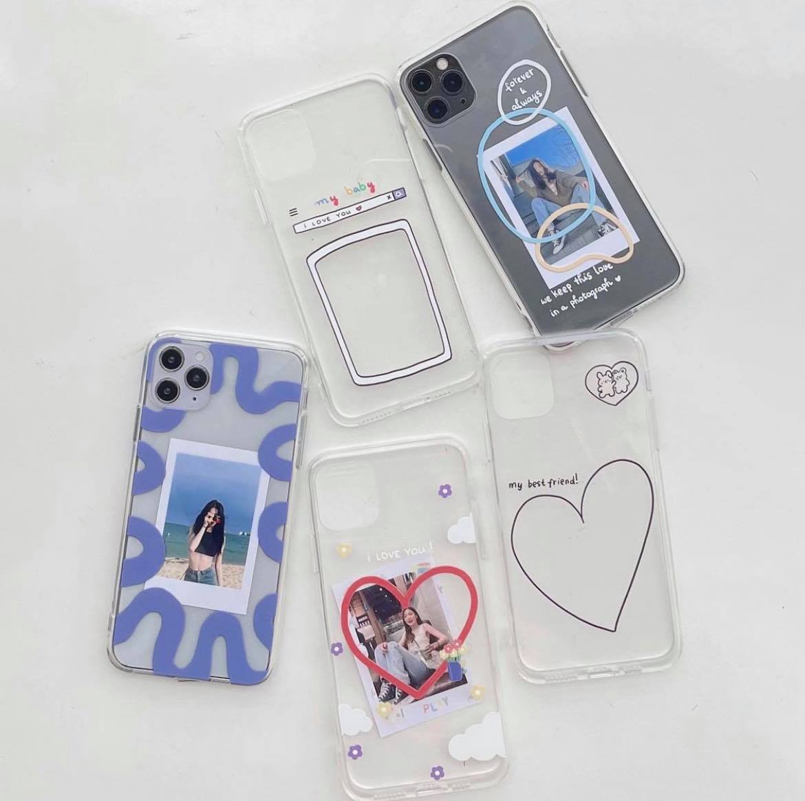 Ốp lưng iphone full viền có khung lồng ảnh