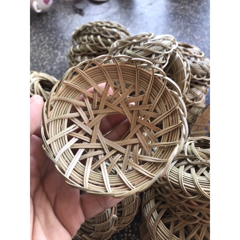 rế tre cho chim cu gáy thủ công