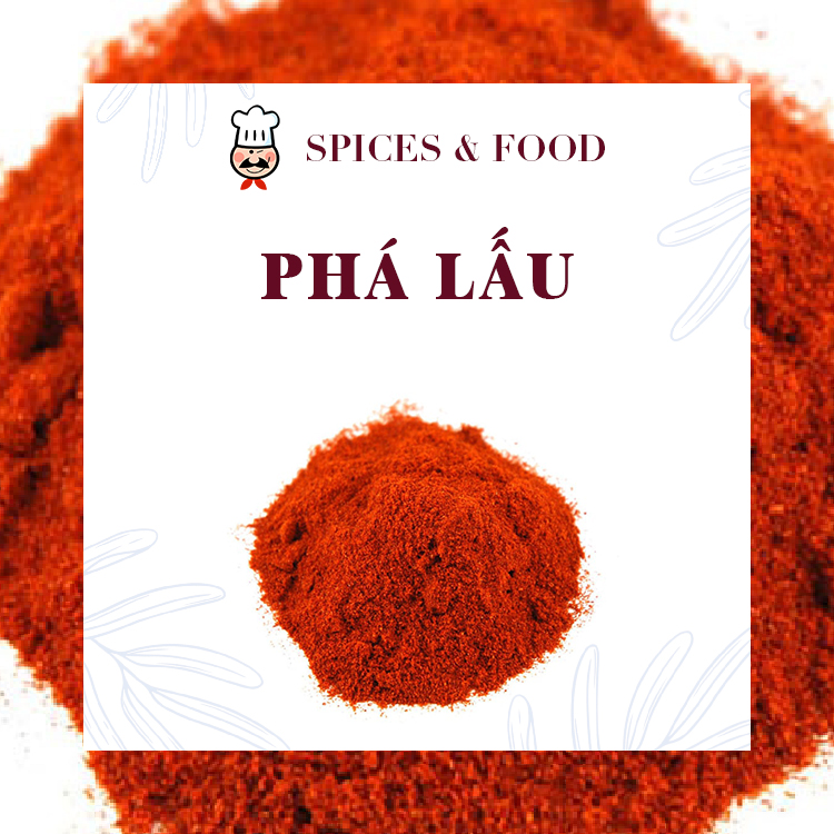 [Hũ 120ml] Gia Vị Phá Lấu - Bột Phá Lấu Bò chuẩn vị đỏ thơm