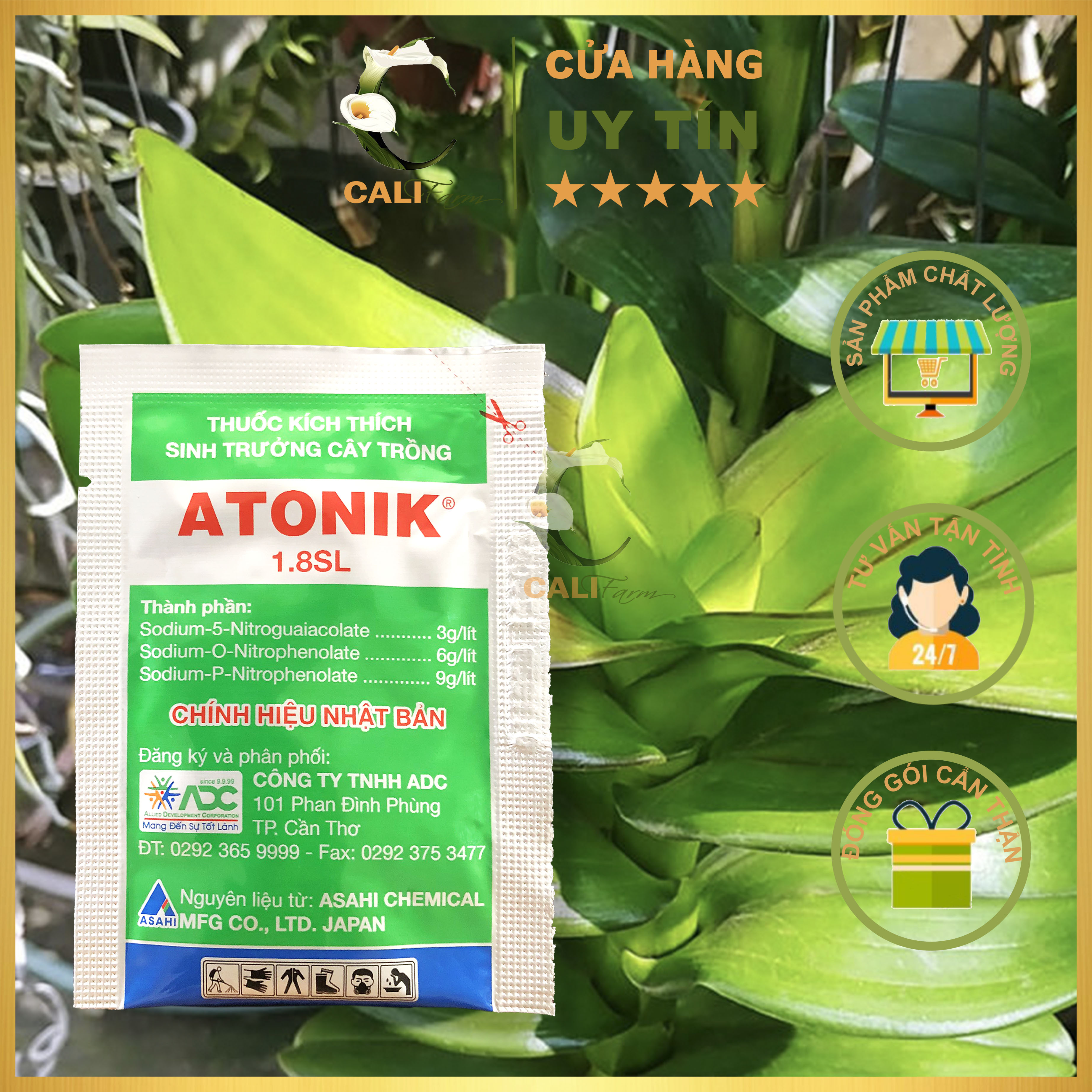 Kích thích sinh trưởng Atonik 1.8SL 10ml