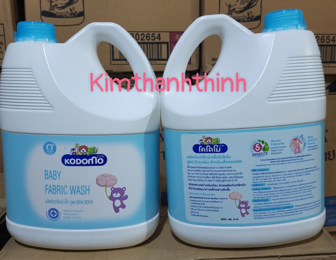 (KTT) Nước giặt KODOMO dành cho bé can 2800 ml -Thái Lan