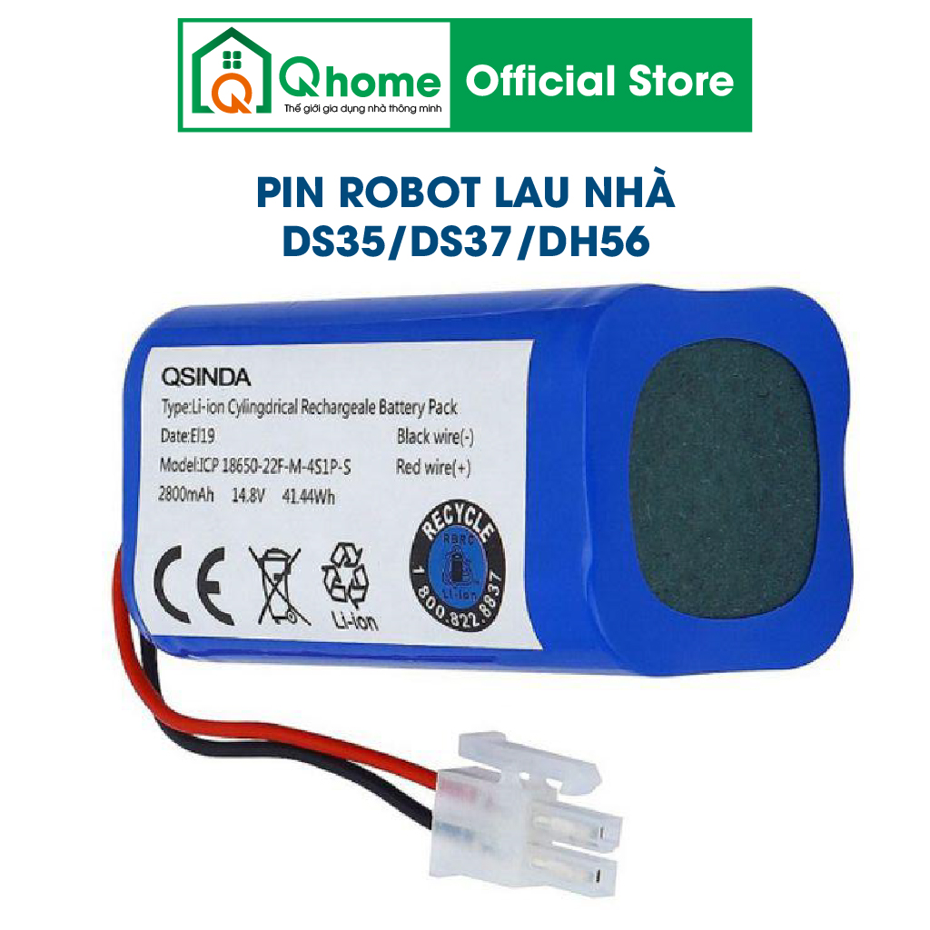 Pin robot lau nhà DS35/DS37/DH56