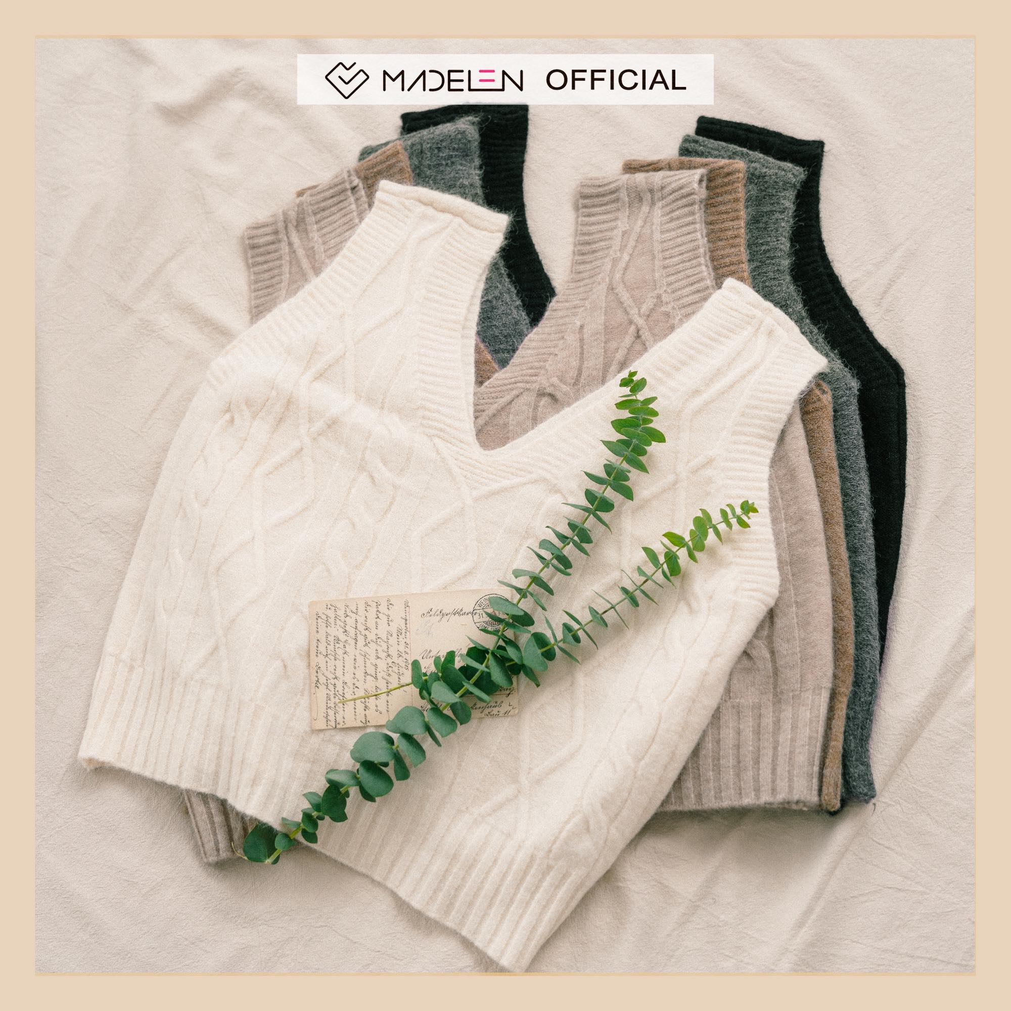 Len Picked - Gile Len Cổ V Madelen