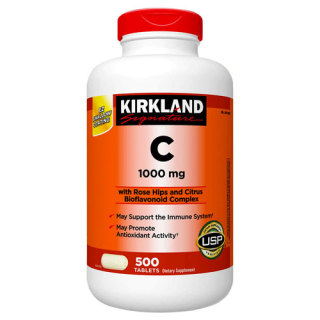 [Hàng có sẵn- Giá giảm- Date 07 2025] Kirkland Viên Uống Bổ Sung Vitamin C 1000mg 500 Viên thumbnail
