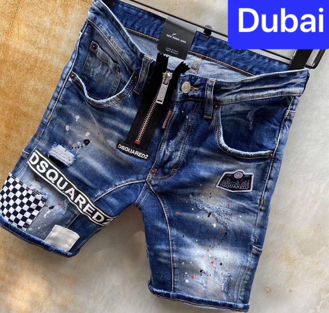 QUẦN SHORT SỌT LỬNG JEAN NAM CHẤT BÒ XANH ĐẬM CỰC HOT D-74 SÀNH ĐIỆU 2 CAO CẤP - DUBAI FASHION