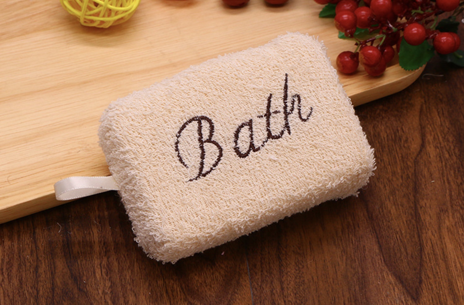 Bông Tắm Bọt Biển Sợi Lanh BATH