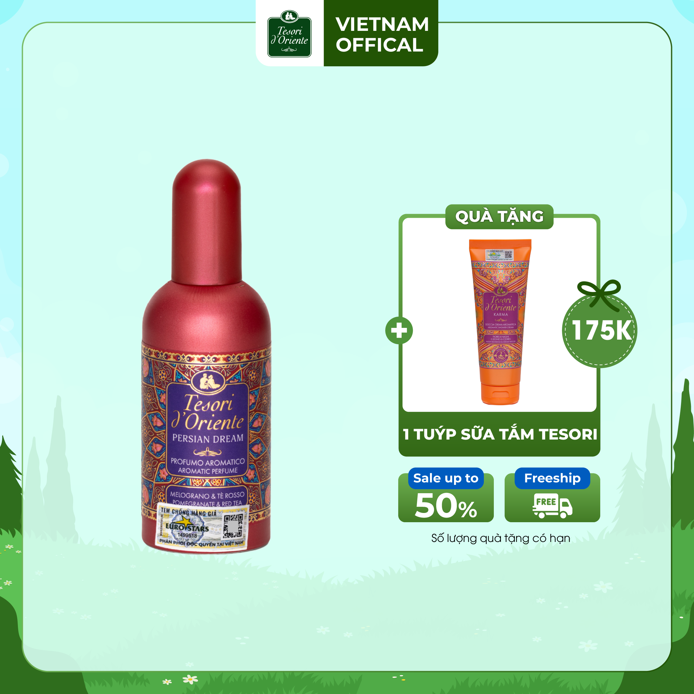 Nước hoa Tesori d'Oriente 100ml chính hãng