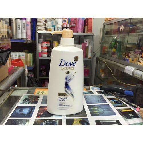 Dầu gội Dove dưỡng tóc hư tổn  650g