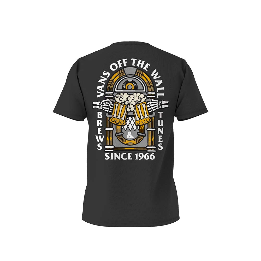 Áo Vans BREW BROS TUNES SS TEE VN0008EXBLK