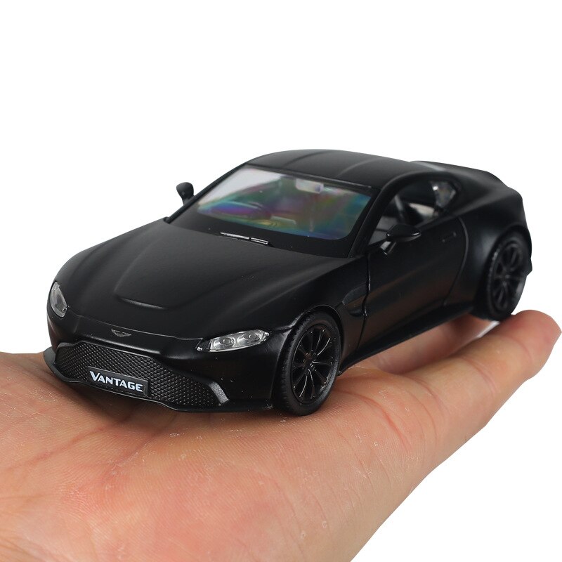 1:36 Aston Martin Vantage Car Model Replica Scale Metal Miniature Art Home  Decor Hobby Lifestyle Xmas Kid Gift Toy Collection