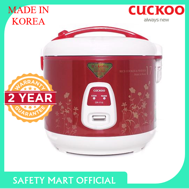 Nồi cơm điện cuckoo hàn quốc cr-1713 - 3.0l - bảo hành 2 năm chính hãng